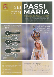 Sei passi con Maria -locandina